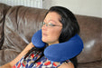 Memory Foam Neck Cushion Blue from Mobility 2 You - Mobility 2 You.