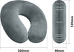 Memory Foam Neck Cushion Grey from Mobility 2 You - Mobility 2 You.