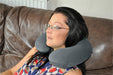 Memory Foam Neck Cushion Grey from Mobility 2 You - Mobility 2 You.