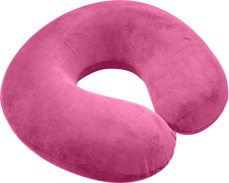 Memory Foam Neck Cushion Hot Pink from Mobility 2 You - Mobility 2 You.