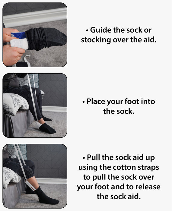 Sock and Stocking Aid from Mobility 2 You - Mobility 2 You.