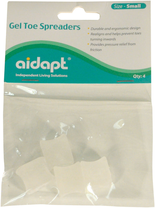 Gel Toe Spreaders Pack of 4 Small from Mobility 2 You - Mobility 2 You.