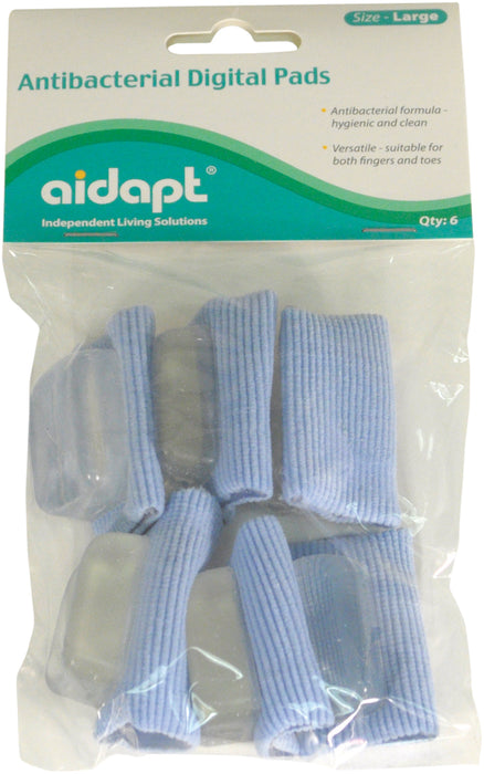 Antibacterial Digital Pads (Pack of 6) Wide from Mobility 2 You - Mobility 2 You.