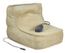 Electric Dual Speed Soft Massaging Beige Foot Boot with Heat from Mobility 2 You - Mobility 2 You.