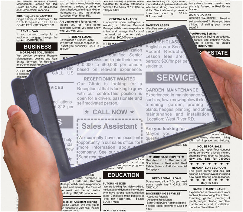 Sheet Magnifier 13.5 x 195 x 305 mm from Mobility 2 You - Mobility 2 You.