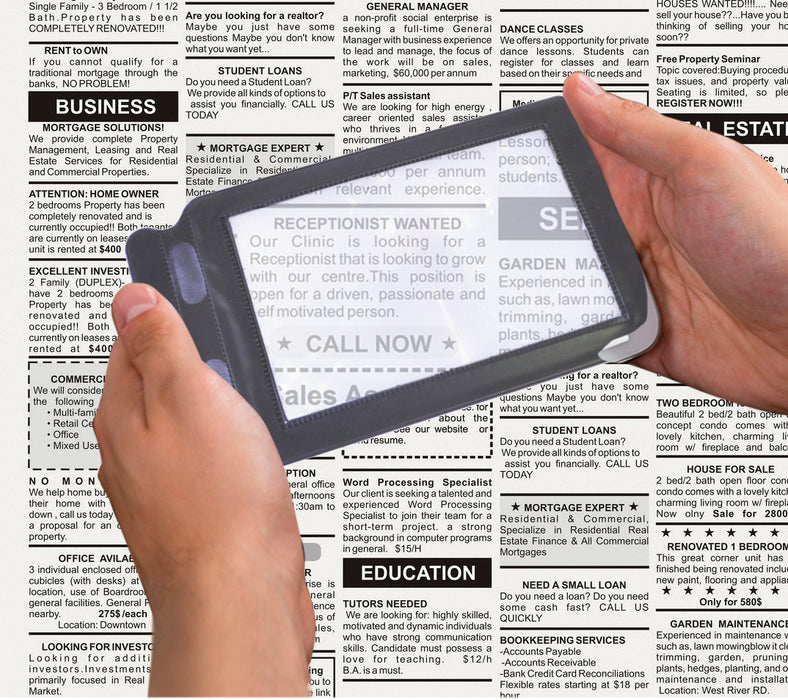 Sheet Magnifier 148mm from Mobility 2 You - Mobility 2 You.
