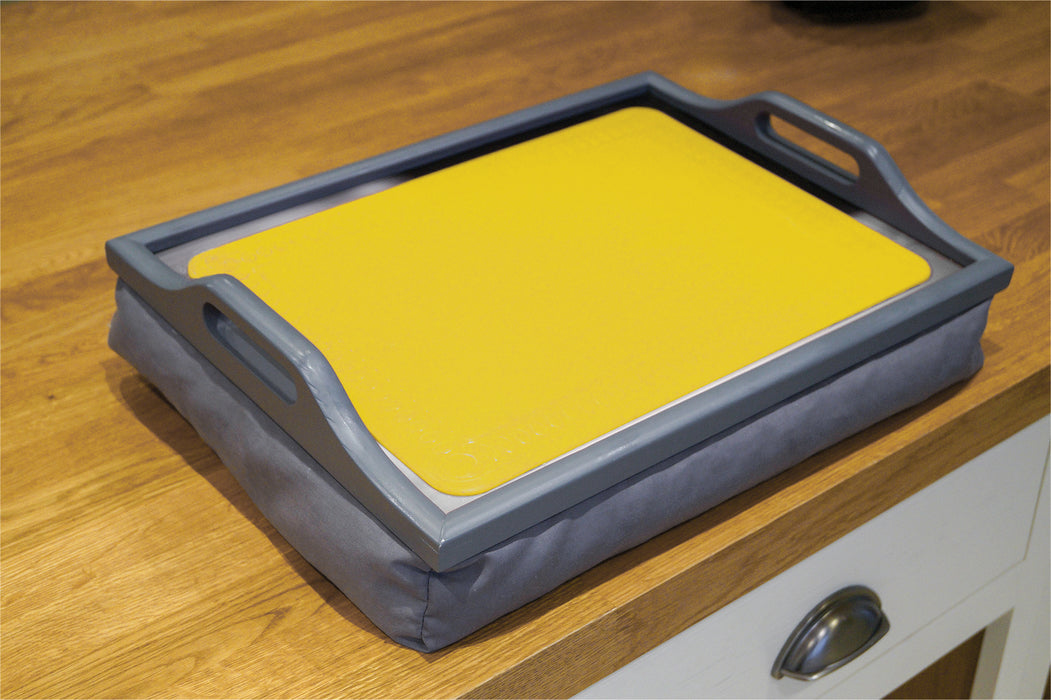 Silicone Rubber Yellow Anti Slip Rectangular Mat 35x25x2 cm from Mobility 2 You - Mobility 2 You.