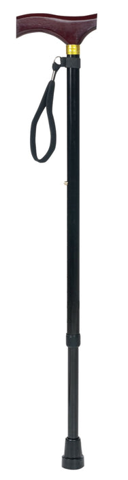 Extending Walking Stick with Wood Effect Handle from Mobility 2 You - Mobility 2 You.