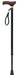 Extending Walking Stick with Wood Effect Handle from Mobility 2 You - Mobility 2 You.