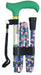 Deluxe Folding Walking Cane Emerald from Mobility 2 You - Mobility 2 You.