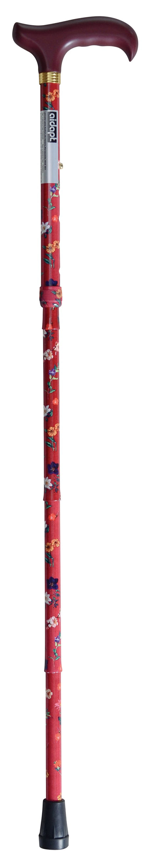 Deluxe Folding Walking Cane Sakura from Mobility 2 You - Mobility 2 You.