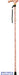 Deluxe Folding Walking Cane Printemps from Mobility 2 You - Mobility 2 You.