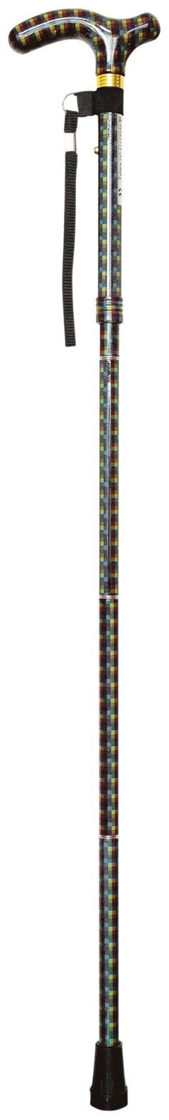 Deluxe Folding Walking Cane Colour Homme from Mobility 2 You - Mobility 2 You.