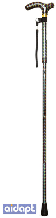 Deluxe Folding Walking Cane Colour Homme from Mobility 2 You - Mobility 2 You.
