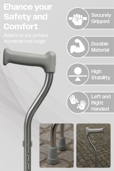 Small Base Quad Cane from Mobility 2 You - Mobility 2 You.