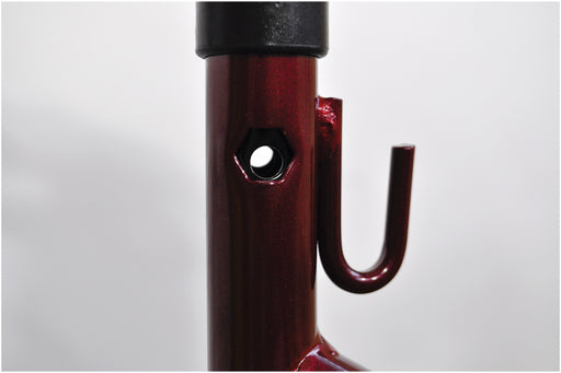 Three Wheeled Steel Walker Red from Mobility 2 You - Mobility 2 You.