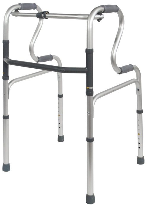 Dual Riser Deluxe Folding Walking Frame from Mobility 2 You - Mobility 2 You.