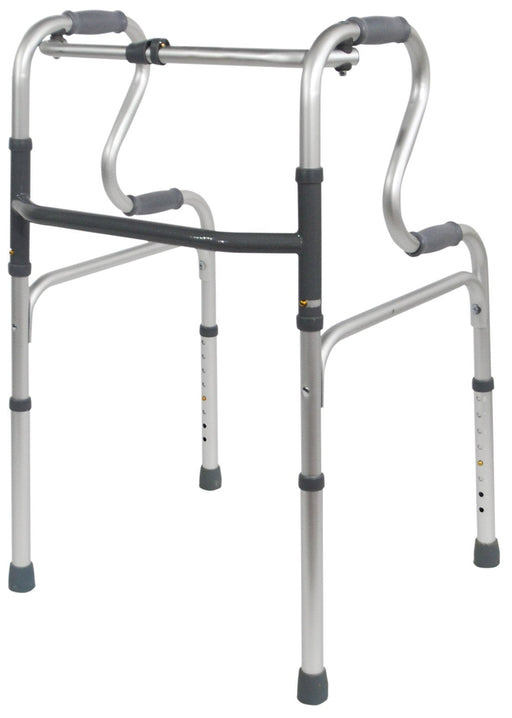 Dual Riser Deluxe Folding Walking Frame from Mobility 2 You - Mobility 2 You.