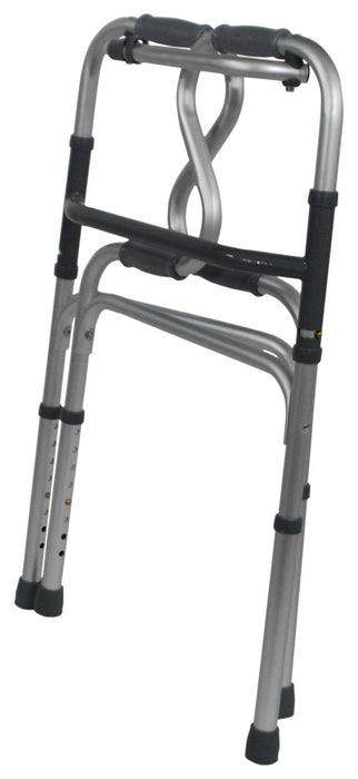 Dual Riser Deluxe Folding Walking Frame from Mobility 2 You - Mobility 2 You.