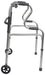 Dual Riser Deluxe Folding Walking Frame from Mobility 2 You - Mobility 2 You.
