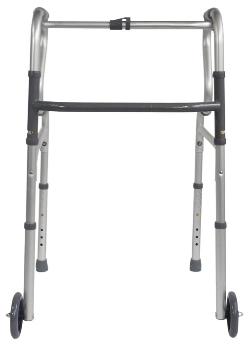 Dual Riser Deluxe Folding Walking Frame from Mobility 2 You - Mobility 2 You.