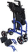 Duo Deluxe Blue Rollator and Transit Chair in One from Mobility 2 You - Mobility 2 You.