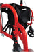 Duo Deluxe Red Rollator and Transit Chair in One from Mobility 2 You - Mobility 2 You.