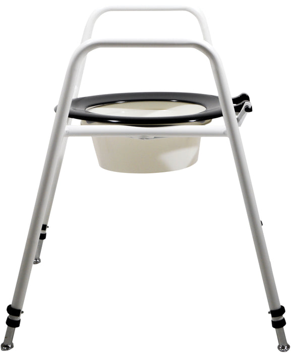 Solo Skandia Combined Heavy Duty Raised Toilet Seat – Fixed Floor from Mobility 2 You - Mobility 2 You.