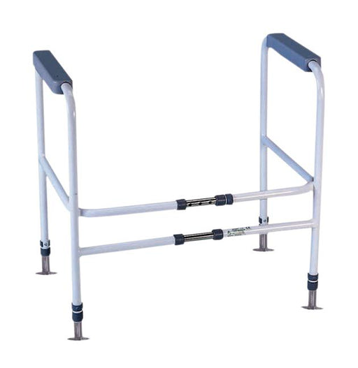 Broadstairs Toilet Frame Floor Fixed with Adjustable Height and Width from Mobility 2 You - Mobility 2 You.