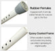 Ashford Height Adjustable Standing Toilet Frame White / Grey from Mobility 2 You - Mobility 2 You.