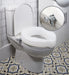 Ashby Easy Fit Raised Toilet Seat 2” from Mobility 2 You - Mobility 2 You.