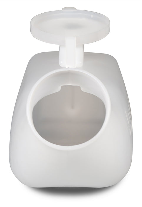 Male Urinal Bottle with Anti Spill Lid from Mobility 2 You - Mobility 2 You.