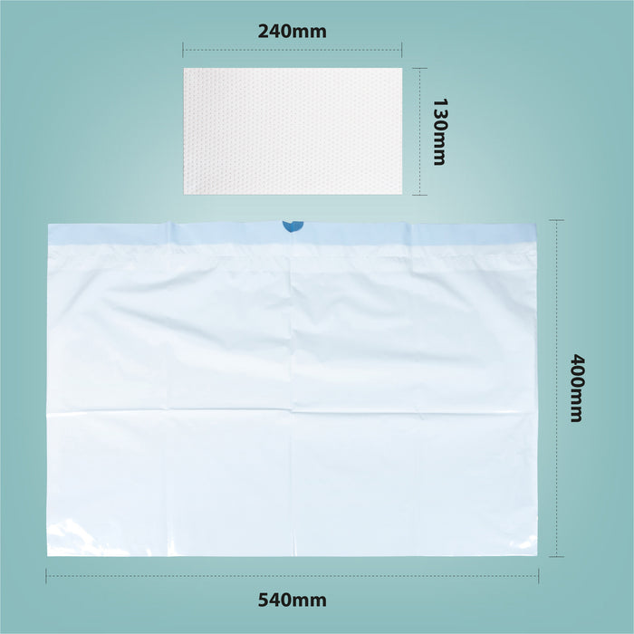 Commode Liners with Absorbent Pads - Box of 50 from Online Exclusive - Mobility 2 You.