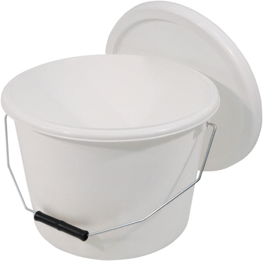 10 Litre Commode Bucket and Lid for the range of Commodes from Mobility 2 You - Mobility 2 You.