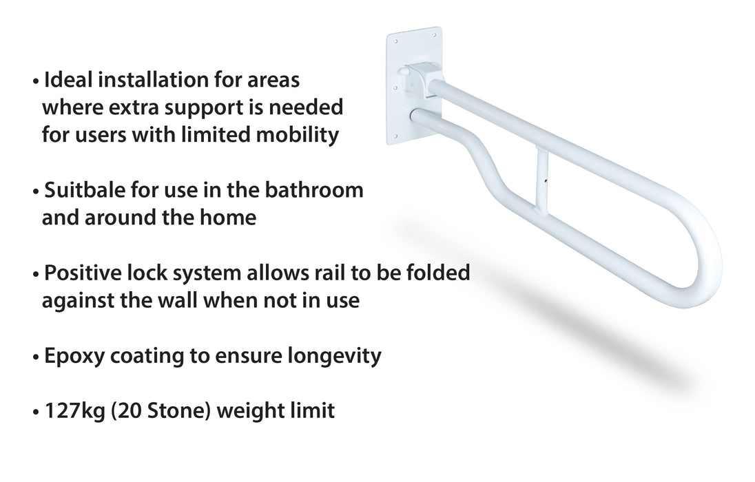 Solo Hinged Arm Support Size 775mm from Mobility 2 You - Mobility 2 You.
