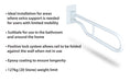 Solo Hinged Arm Support Size 775mm from Mobility 2 You - Mobility 2 You.