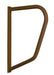 D Rail – Brown 640x40x510mm from Mobility 2 You - Mobility 2 You.