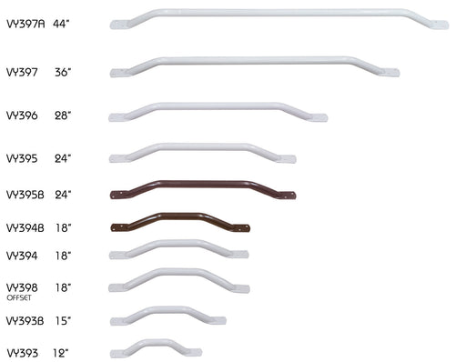 Solo Easigrip Steel Grab Bar/Rail 900mm(36inch) White from Mobility 2 You - Mobility 2 You.