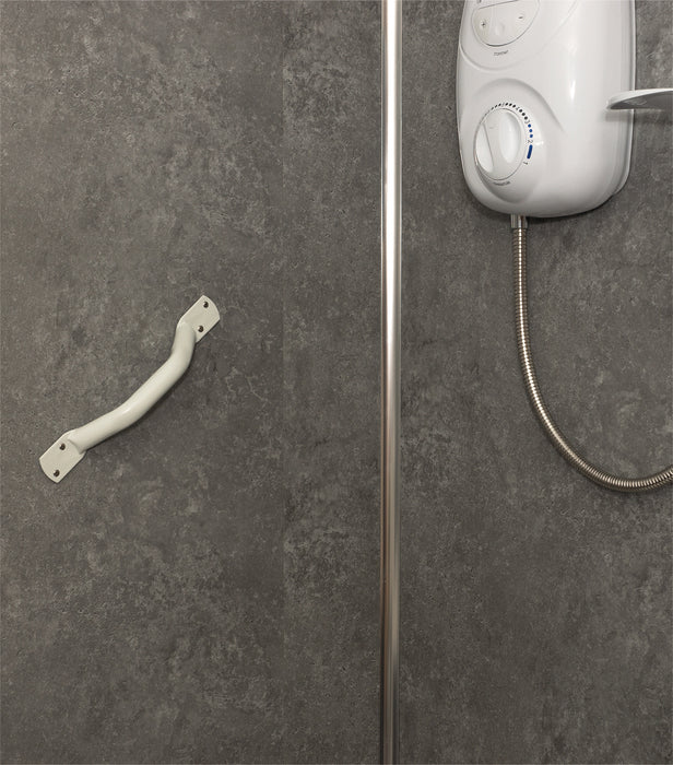 Solo Easigrip Steel Grab Bar/Rail 1130 mm (44inch) White from Mobility 2 You - Mobility 2 You.