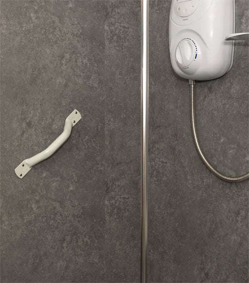 Solo Easigrip Steel Grab Bar/Rail 450 mm (18inch) White from Mobility 2 You - Mobility 2 You.