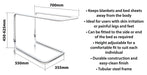 Height Adjustable Bed Cradle from Mobility 2 You - Mobility 2 You.
