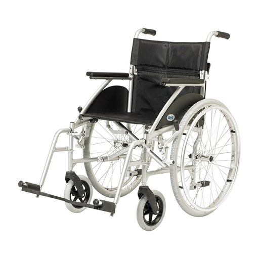 Swift Self Propel Wheelchair - 16" Seat - Cool Silver from Mobility2You - Great Prices on Disability Equipment at mobility2you.com