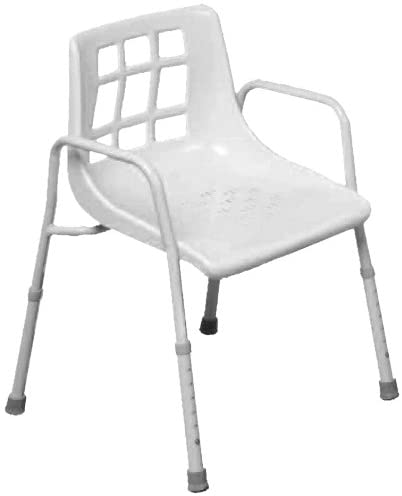 NRS Healthcare M48295 Shower Chair - Height Adjustable