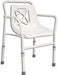 NRS Healthcare L99399 Shower Chair with Arms - Height Adjustable