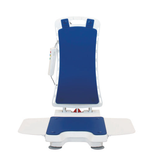 Bellavita NOVA bathlift with Blue Covers from Drive DeVilbiss Healthcare - Mobility 2 You.