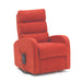 Single Motor Fabric Riser Recliner - Terracotta from DDH - Mobility 2 You.