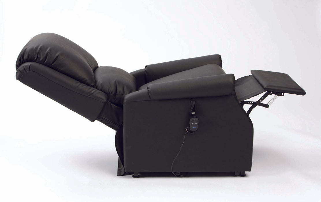 Chicago Single Motor Riser Recliner - Black from Drive Devillbiss Healthcare - Mobility 2 You.