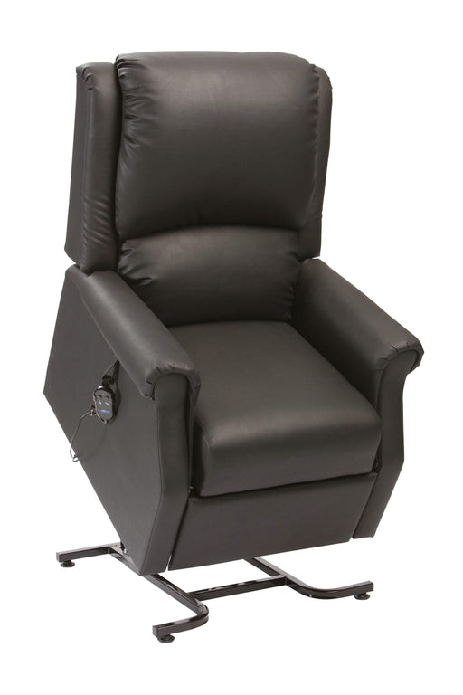 Chicago Single Motor Riser Recliner - Black from Drive Devillbiss Healthcare - Mobility 2 You.