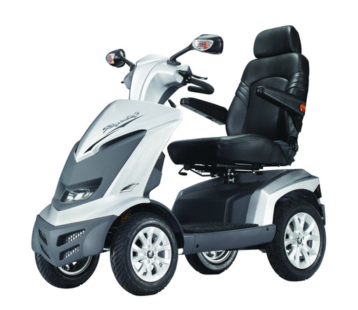 Royale 4 Wheel Scooter   White (Batteries Not Included)