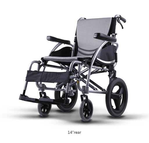 Ergo 115 Tall Transit Wheelchair - 18" Seat from Karma - Mobility 2 You.